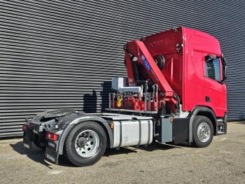 Scania Scania R500 HMF 19 tm CRANE / KRAN / RETARDER